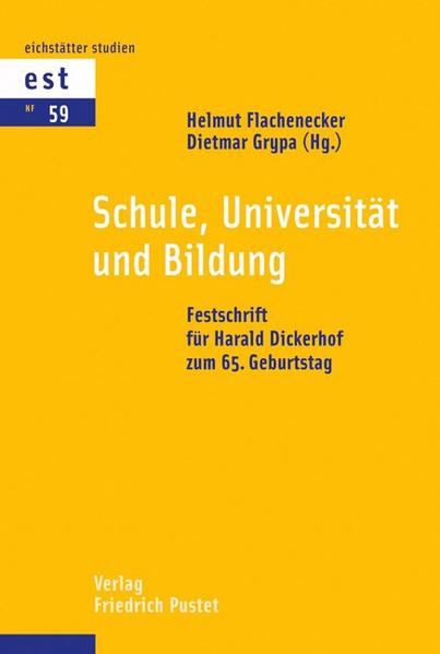 Schule, Universität und Bildung