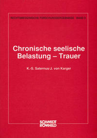 Chronische seelische Belastung - Trauer