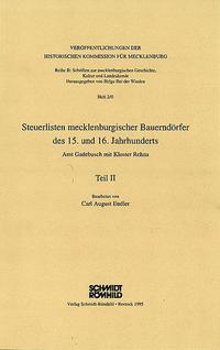 Steuerlisten mecklenburgischer Bauerndörfer des 15. und 16. Jahrhunderts