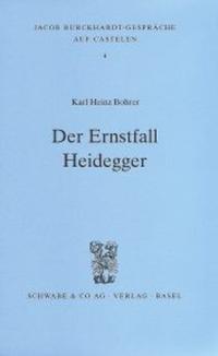 Der Ernstfall Heidegger