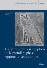 La préposition en égyptien de la première phase