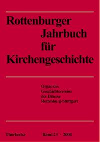 Rottenburger Jahrbuch für Kirchengeschichte