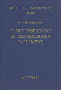 Fraktionsbildung im französischen Parlament