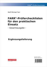 Farr, Prüfercheckl. 31. Erg.Lief. z. Grundwerk