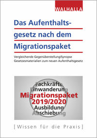 Das Aufenthaltsgesetz nach dem Migrationspaket - Cover