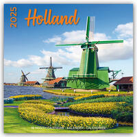 Holland - Niederlande 2025 - 16-Monatskalender
