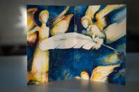 Cover-Abbildung für Adventskalender „Die Engel bringen die gute Nachricht“ (99999---978-3-8079-9969-2)