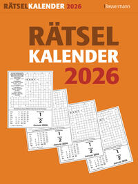 Rätselkalender 2026. Der beliebte Abreißkalender für alle Rätselfreunde