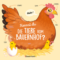 Cover-Abbildung für Kennst du die Tiere vom Bauernhof? - Sachbilderbuch für Kinder ab 3 Jahren (Hardcover) (99999---978-3-8094-5162-4)