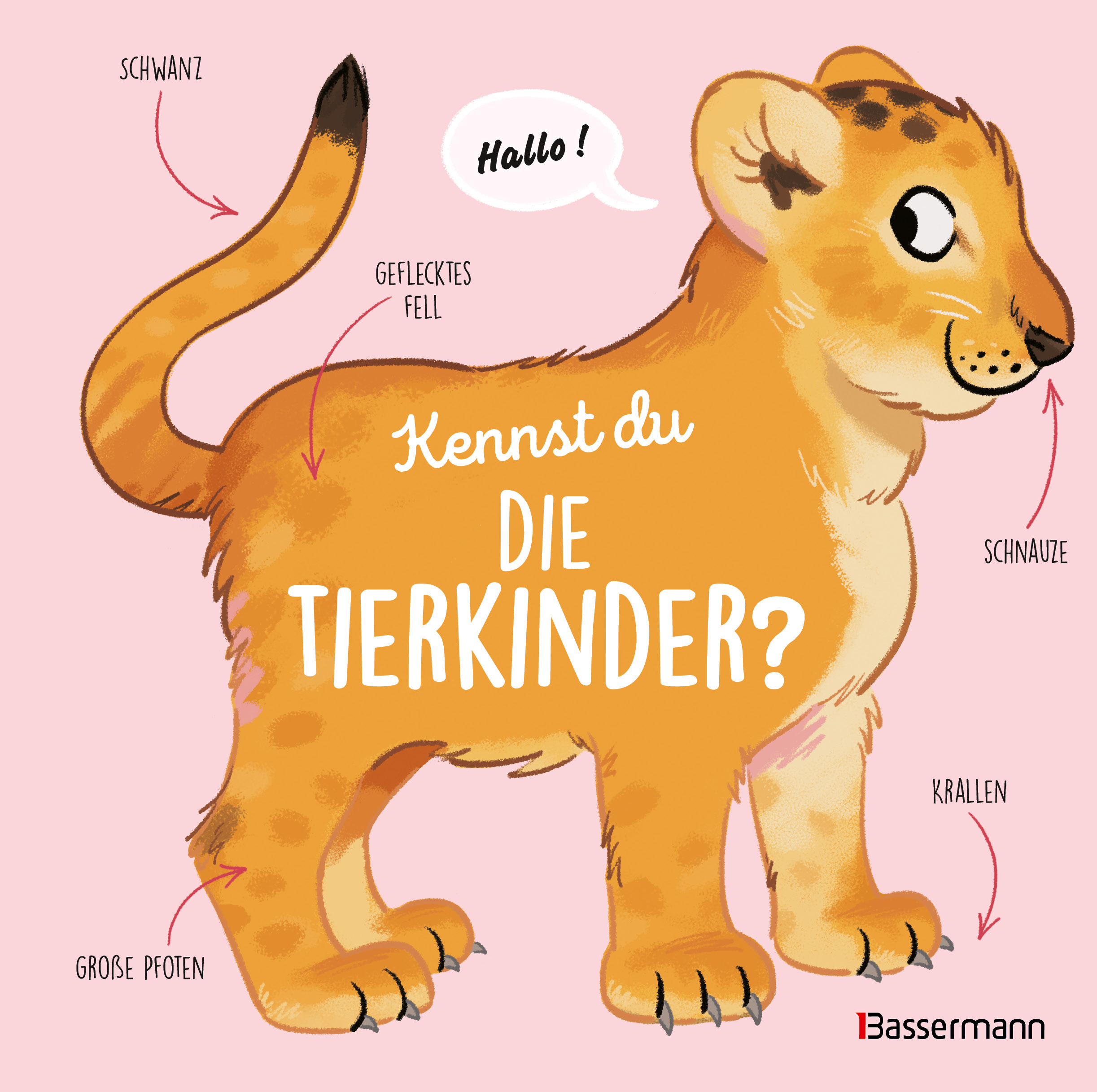 Cover-Abbildung für Kennst du die Tierkinder? - Sachbilderbuch für Kinder ab 3 Jahren (Hardcover) (99999---978-3-8094-5163-1)