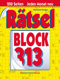 Rätselblock 313 (5 Exemplare à 2,99 €)