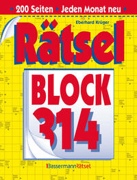 Rätselblock 314 (5 Exemplare à 2,99 €)