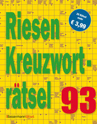 Riesen-Kreuzworträtsel 93 (5 Exemplare à 3,99 €)