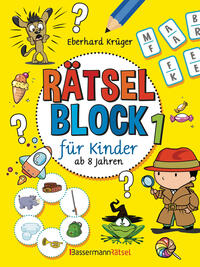 Rätselblock 1 für Kinder ab 8 Jahren (5 Exemplare à 3,99)