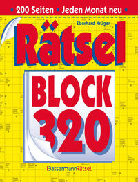 Rätselblock 320 (5 Exemplare à 2,99 €)