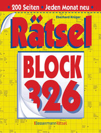 Rätselblock 326 (5 Exemplare à 2,99 €)