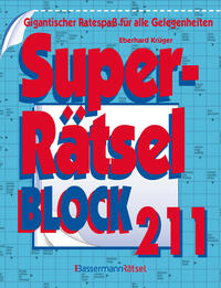 Superrätselblock 211 (5 Exemplare à 4,99 €)