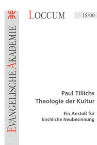 Paul Tillichs Theologie der Kultur