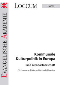 Kommunale Kulturpolitik in Europa