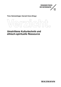 Cover-Abbildung für Verzicht (Softcover/Paperback) (99999---978-3-8188-0028-4)