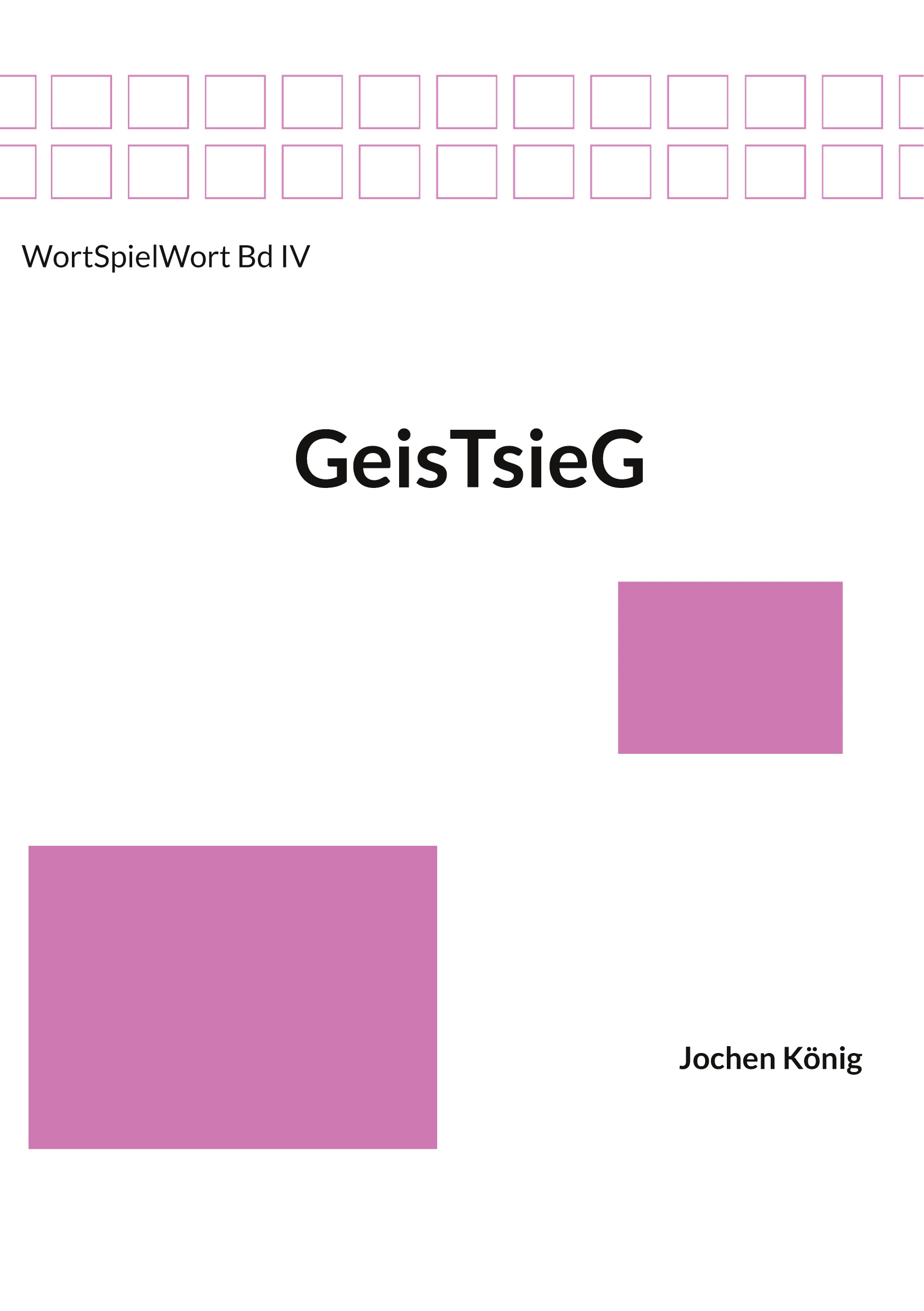 Cover-Abbildung für GeisTsieG (Softcover/Paperback) (99999---978-3-8192-1405-9)