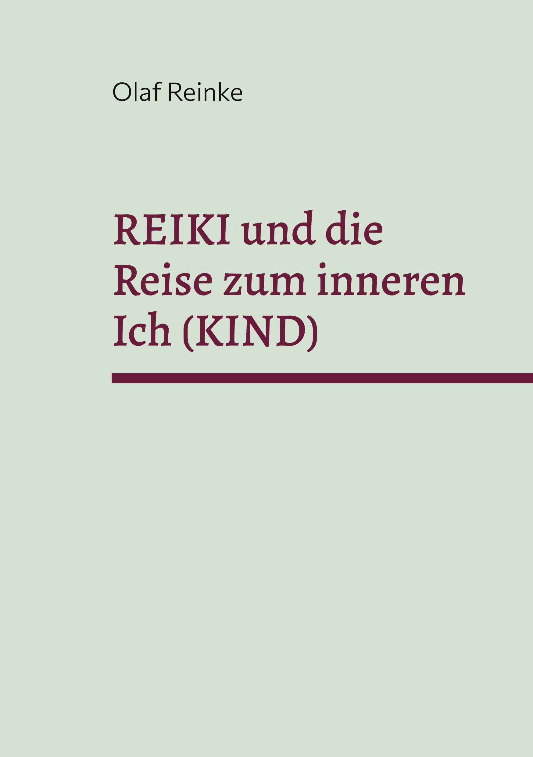 Cover-Abbildung für Reiki und die Reise zum inneren Ich (Kind) (Softcover/Paperback) (99999---978-3-8192-4879-5)
