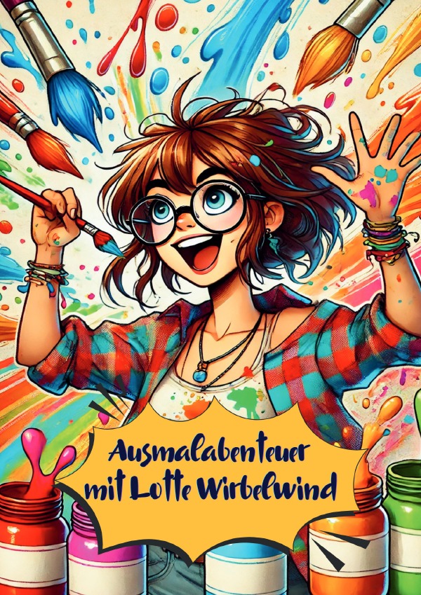Cover-Abbildung für Ausmalabenteuer mit Lotte Wirbelwind (99999---978-3-8197-3611-7)
