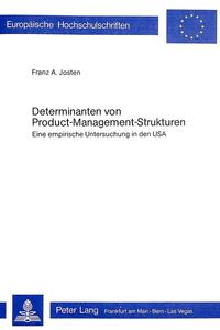 Determinanten von Product-Management-Strukturen