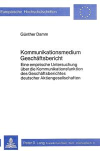 Kommunikationsmedium Geschäftsbericht