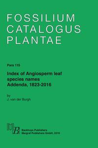 Fossilium catalogus II: Plantae, Pars 115