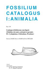 Fossilium Catalogus Animalia Pars 159