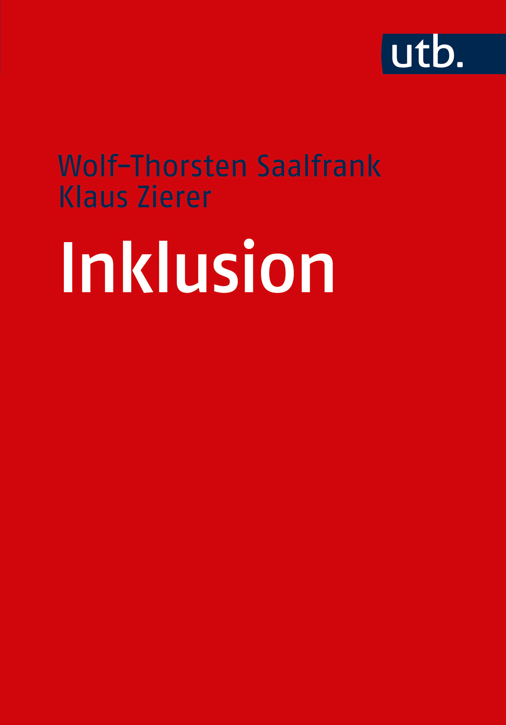 Cover-Abbildung für Inklusion (Softcover/Paperback) (99999---978-3-8252-4541-2)