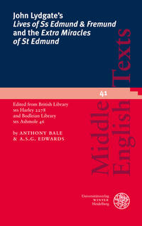 John Lydgate´s 'Lives of Ss Edmund & Fremund' and the 'Extra Miracles of St Edmund'