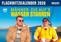 Männer, die aufs Wasser starren - Flachwitzkalender 2026