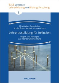 Cover-Abbildung für Lehrerausbildung für Inklusion (Softcover/Paperback) (99999---978-3-8309-3759-3)