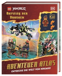 Cover-Abbildung für LEGO® NINJAGO® Aufstieg der Drachen Abenteuer Atlas (Hardcover) (99999---978-3-8310-5156-4)