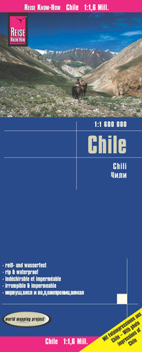 Reise Know-How Landkarte Chile (1:1.600.000)