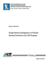 Experimental Investigations on Particle Number Emissions from GDI Engines