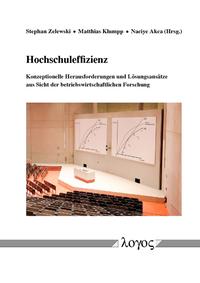 Hochschuleffizienz -- konzeptionelle Herausforderungen und Lösungsansätze aus Sicht der betriebswirtschaftlichen Forschung