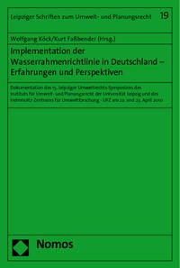 Implementation der Wasserrahmenrichtlinie in Deutschland - Erfahrungen und Perspektiven