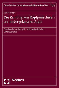 Die Zahlung von Kopfpauschalen an niedergelassene Ärzte