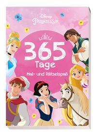 Disney Prinzessin: 365 Tage Mal- und Rätselspaß