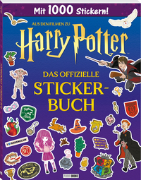 Cover-Abbildung für Aus den Filmen zu Harry Potter: Das offizielle Stickerbuch (Softcover/Paperback) (99999---978-3-8332-4596-1)