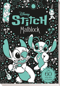 Cover-Abbildung für Disney Stitch: Malblock: über 60 lustige Motive zum Ausmalen! (Softcover/Paperback) (99999---978-3-8332-4627-2)