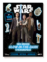Cover-Abbildung für Disney Star Wars: Der große Glow-in-the-Dark-Stickerspaß: Stickern - Rätseln - Ausmalen (Softcover/Paperback) (99999---978-3-8332-4674-6)
