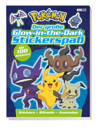 Cover-Abbildung für Pokémon: Der große Glow-in-the-Dark Stickerspaß: Stickern - Rätseln - Ausmalen (Softcover/Paperback) (99999---978-3-8332-4679-1)