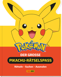 Cover-Abbildung für Pokémon: Der große Pikachu-Rätselspaß - Rätseln - Suchen - Ausmalen (Hardcover) (99999---978-3-8332-4695-1)