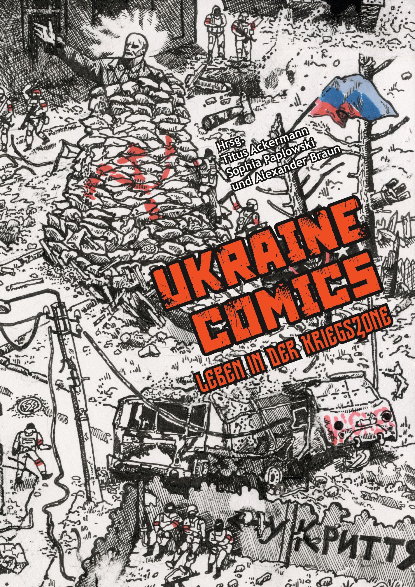 Cover-Abbildung für UKRAINE COMICS - Leben in der Kriegszone (Softcover/Paperback) (99999---978-3-8332-4718-7)