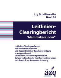 Leitlinien-Clearingbericht 'Mammakarzinom'