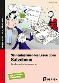 Cover-Abbildung für Sinnentnehmendes Lesen üben: Satzebene (99999---978-3-8344-3355-8)